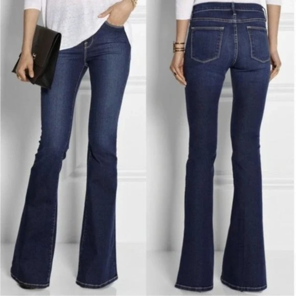 Frame Denim Denim - FRAME Denim Le High Flare Jeans in Benedict Canyon Wash